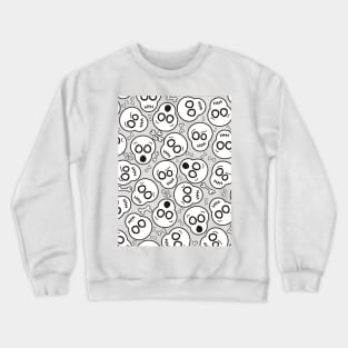 Funny Skulls Crewneck Sweatshirt